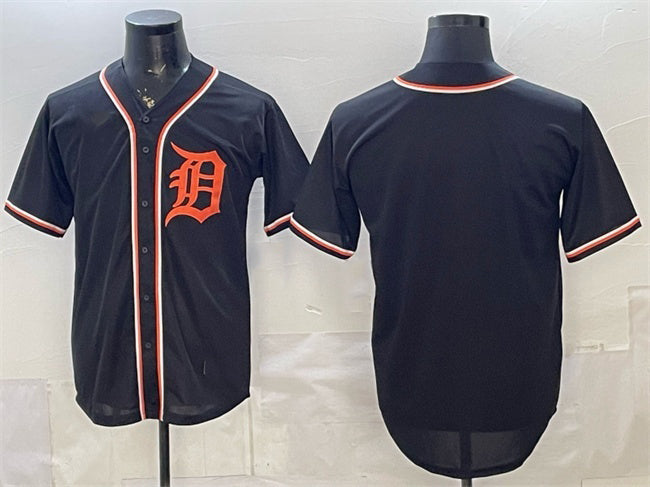 Detroit Tigers Blank 2026 Fashion Replica Black MWATKINS Out Stitched Jersey