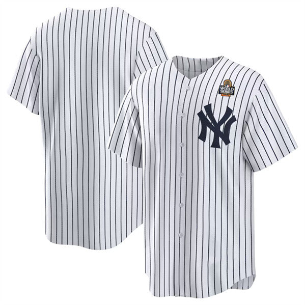 New York Yankees Blank White MWATKINS 2024 World Series Cool Base Stitched Jersey