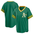 Oakland Athletics Kelly Green MWATKINS Road Cooperstown Collection Team Jersey
