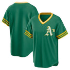 Oakland Athletics Kelly Green MWATKINS Road Cooperstown Collection Team Jersey
