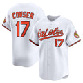 Baltimore Orioles #17 Colton Cowser White MWATKINS Home Limited Player Jersey