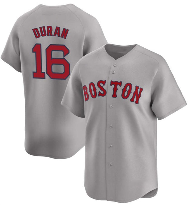 Boston Red Sox #16 Jarren Duran Gray MWATKINS 2024 Away Limited Stitched Jersey