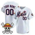 Custom New York Mets x One Piece White MWATKINS Vapor Premier Limited Jersey - Stitched