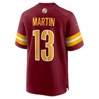 W.Commanders #13 Tay Martin Burgundy MWATKINS Team Game Jersey