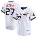 Houston Astros #27 Jose Altuve White MWATKINS 2025 City Connect Limited Player Jersey