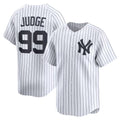 New York Yankees #99 Aaron Judge White MWATKINS Home Limited Player Jersey 2