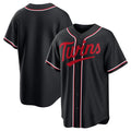 Minnesota Twins Blank Black MWATKINS Out Stitched Jersey