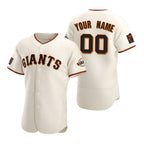Custom San Francisco Giants White MWATKINS 2020 Stitched Flex Base Jersey