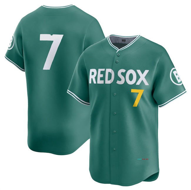 Boston Red Sox #7 Masataka Yoshida Green MWATKINS 2025 City Connect Limited Stitched Jersey