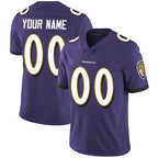 Custom B.Ravens Purple MWATKINS Vapor Untouchable Player Limited Jersey