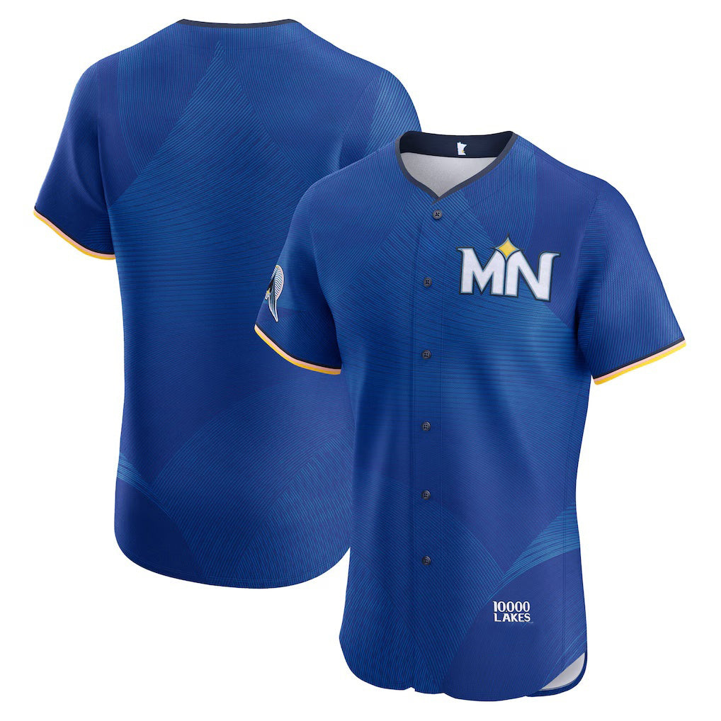 Minnesota Twins Royal MWATKINS City Connect Elite Jersey