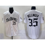 New York Yankees #35 Cody Bellinger White MWATKINS 'Gothic Legacy Edition' Vapor Premier Limited Stitched Jersey