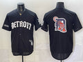 Detroit Tigers Team Big Logo 2026 Black MWATKINS 'Motor Gothic Edition' Vapor Premier Limited Stitched Jersey