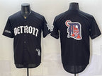 Detroit Tigers Team Big Logo 2026 Black MWATKINS 'Motor Gothic Edition' Vapor Premier Limited Stitched Jersey