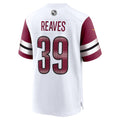 W.Commanders #39 Jeremy Reaves White MWATKINS Game Jersey