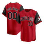 Custom Chicago White Sox Active Player Red Black MWATKINS 2025 City Connect Limited Stitched Jersey