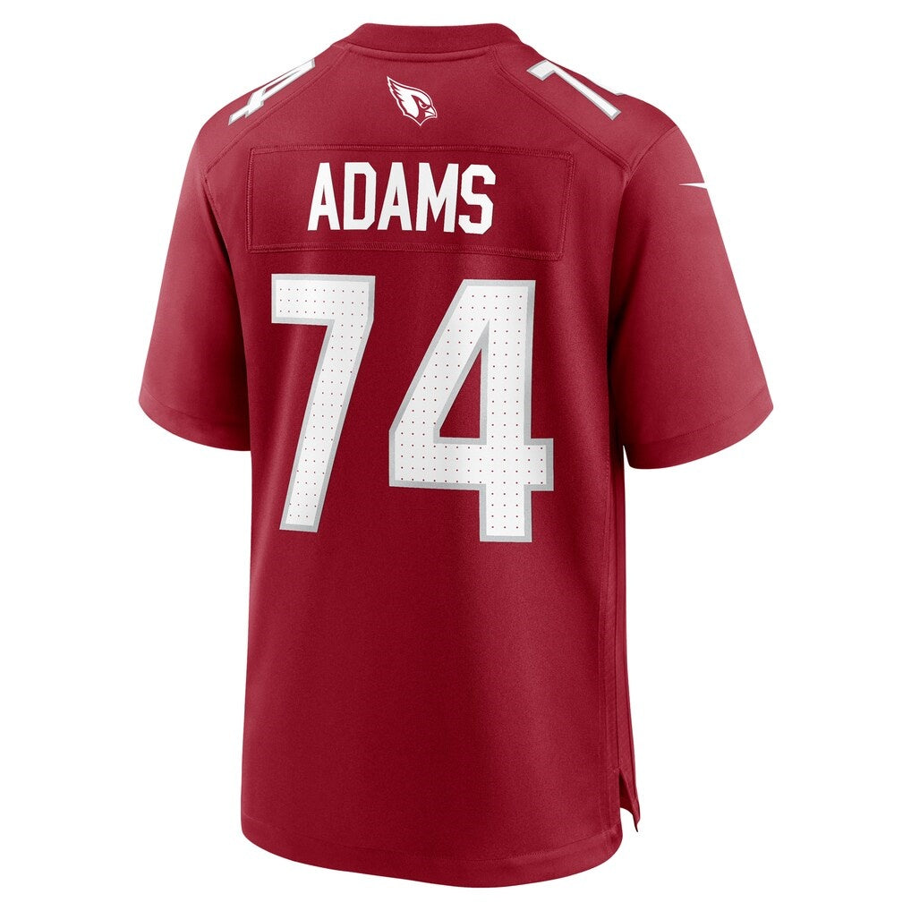 A.Cardinals #74 Isaiah Adams Cardinal MWATKINS Team Game Jersey