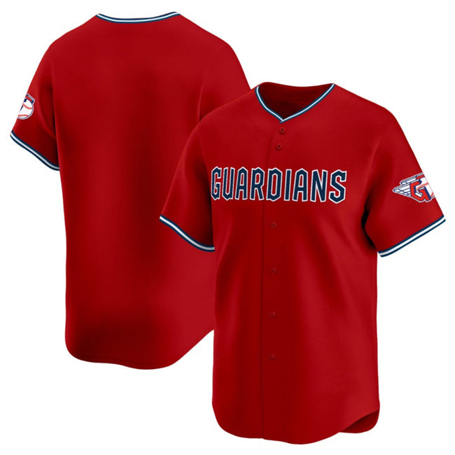 Cleveland Guardians Blank Red MWATKINS Alternate Limited Stitched Jersey