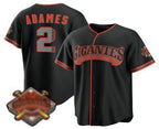 San Francisco Giants #2 Willy Adames Black MWATKINS 2026 Alternate Stadium Stitched Jersey