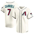 Arizona Diamondbacks #7 Corbin Carroll Cream MWATKINS Home Limited Player Jersey