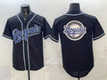 Kansas City Royals Team Big Logo 2026 Fashion Replica Black MWATKINS Out Stitched Jersey