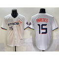 Houston Astros #15 Isaac Paredes White MWATKINS 2025 City Connect Limited Stitched Jersey