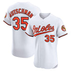 Baltimore Orioles #35 Adley Rutschman White MWATKINS Home Elite Jersey