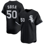 Chicago White Sox #50 Lenyn Sosa Black MWATKINS 2025 Alternate Limited Stitched Jersey
