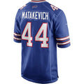 B.Bills #44 Tyler Matakevich Royal MWATKINS Game Player Jersey