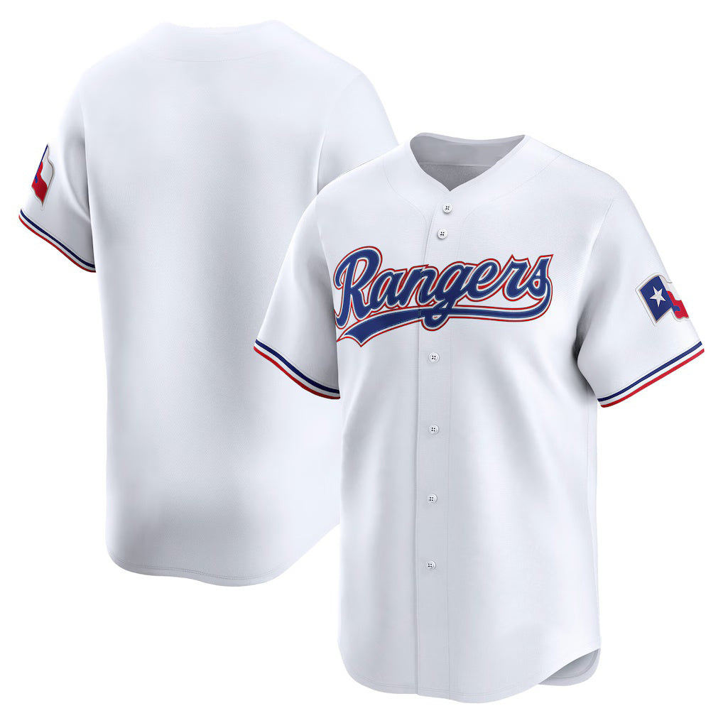 Texas Rangers White MWATKINS Home Limited Jersey