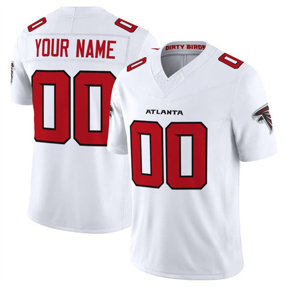 Custom A.Falcons Active Player White MWATKINS 2026 New F.U.S.E. Vapor Untouchable Limited Stitched Jersey