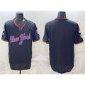 New York Mets Blank Black MWATKINS 2025 Spring Training Stitched Jersey