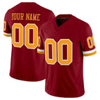 Custom W.Commanders Active Player Burgundy MWATKINS 2025 F.U.S.E. Throwback Limited Stitched Jersey