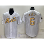 New York Mets #6 Starling Marte White MWATKINS 2022 All Star Stitched Cool Base Jersey