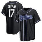 Los Angeles Dodgers #17 Shohei Ohtani 2026 Black MWATKINS Out Stitched Jersey