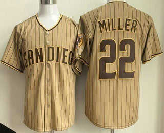 San Diego Padres #22 Mason Miller Khaki MWATKINS Limited Jersey