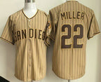 San Diego Padres #22 Mason Miller Khaki MWATKINS Limited Jersey