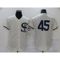 Chicago White Sox #45 Michael Jordan 2021 Cream Navy MWATKINS Field of Dreams Flex Base Stitched Jersey