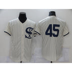 Chicago White Sox #45 Michael Jordan 2021 Cream Navy MWATKINS Field of Dreams Flex Base Stitched Jersey