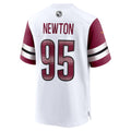 W.Commanders #95 Jer'Zhan Newton White MWATKINS Game Jersey