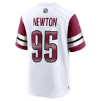 W.Commanders #95 Jer'Zhan Newton White MWATKINS Game Jersey