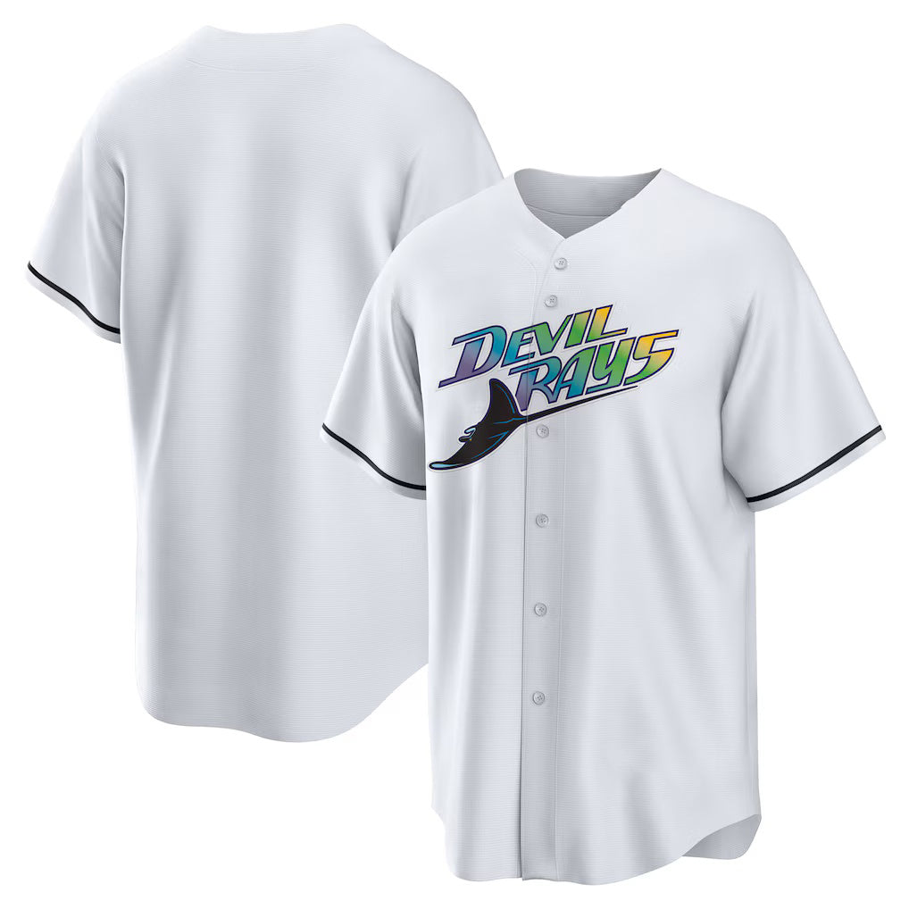 Tampa Bay Rays White MWATKINS Home Replica Team Jersey