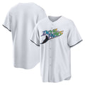 Tampa Bay Rays White MWATKINS Home Replica Team Jersey