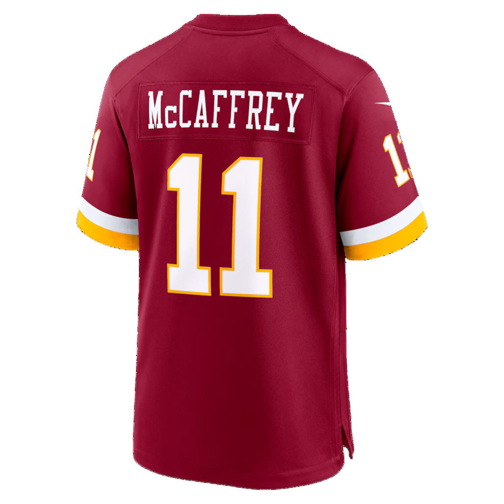 W.Commanders #11 Luke McCaffrey Burgundy MWATKINS Game Jersey