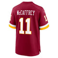 W.Commanders #11 Luke McCaffrey Burgundy MWATKINS Game Jersey