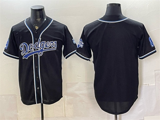 Los Angeles Dodgers Blank B2B Champs 2026 Black MWATKINS Out Style Vapor Limited Stitched Jersey