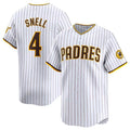 San Diego Padres #4 Blake Snell White MWATKINS 2024 Home Limited Stitched Jersey