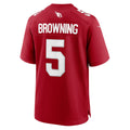 A.Cardinals #5 Baron Browning Cardinal MWATKINS Team Game Jersey