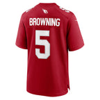 A.Cardinals #5 Baron Browning Cardinal MWATKINS Team Game Jersey