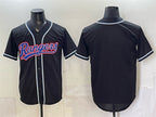 Texas Rangers Blank 2026 Fashion Replica Black MWATKINS Out Stitched Jersey